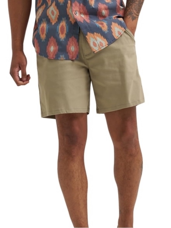 Wrangler Other - Wrangler Men's Flat Front Shorts - Khaki & Slightly Darker Khaki Pair